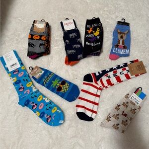 Fun Patterned Socks Collection